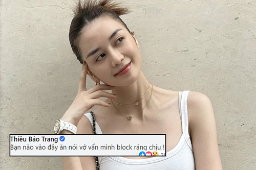 Thiều Bảo Trang bỗng có chia sẻ đầy ẩn ý về “cá thể nào đó”, lại còn rào trước antifan cực gắt