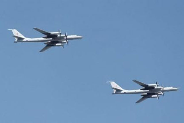 Hai máy bay săn ngầm hạng nặng Tu-142 Nga bay vào vùng nhận dạng phòng không của Mỹ
