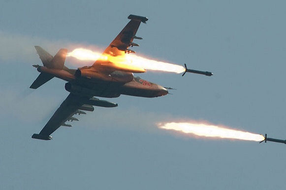 Video: Chiến cơ Nga oanh tạc dữ dội ở miền trung Syria