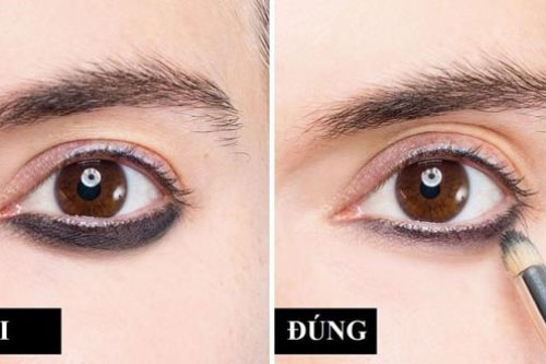 Sai lầm nghiêm trọng khi chuốt mi, kẻ viền mắt