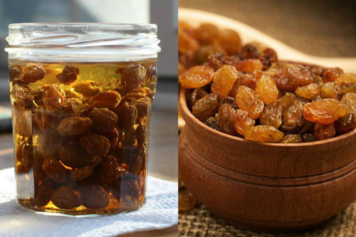 Làm nước nho khô giải độc gan, thanh lọc cơ thể