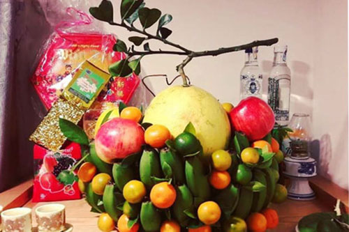 Cách bày mâm ngũ quả 3 miền đúng chuẩn cho ngày Tết