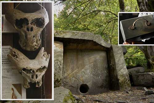 Phát hiện đầu lâu nghi của người ngoài hành tinh ở Nga