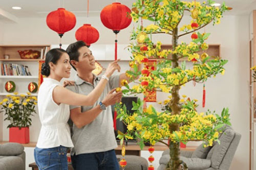 Bí quyết trang hoàng nhà đón năm mới nghênh tài lộc