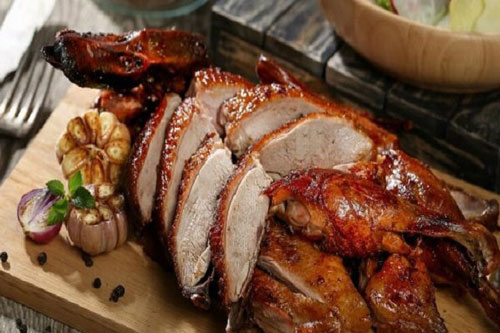 Công thức làm vịt quay lá móc mật bằng nồi chiên không dầu ngon nổi tiếng