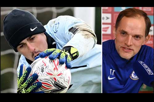 Thủ môn Kepa bất ngờ được Tuchel trao cơ hội