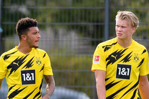 Dortmund tính bán cả Haaland lẫn Sancho để tái thiết đội hình