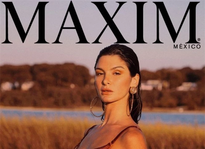 Người mẫu 9x Bella Banos siêu gợi cảm trên Maxim - ảnh 2