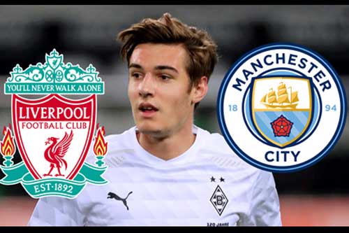 Liverpool và Man City tranh giành tiền vệ 40 triệu euro của Bundesliga