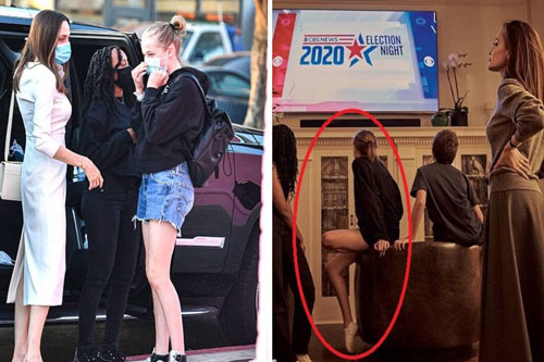 Con gái tomboy của Angelina Jolie chiếm spotlight nhờ đôi chân dài miên man chẳng khác người mẫu