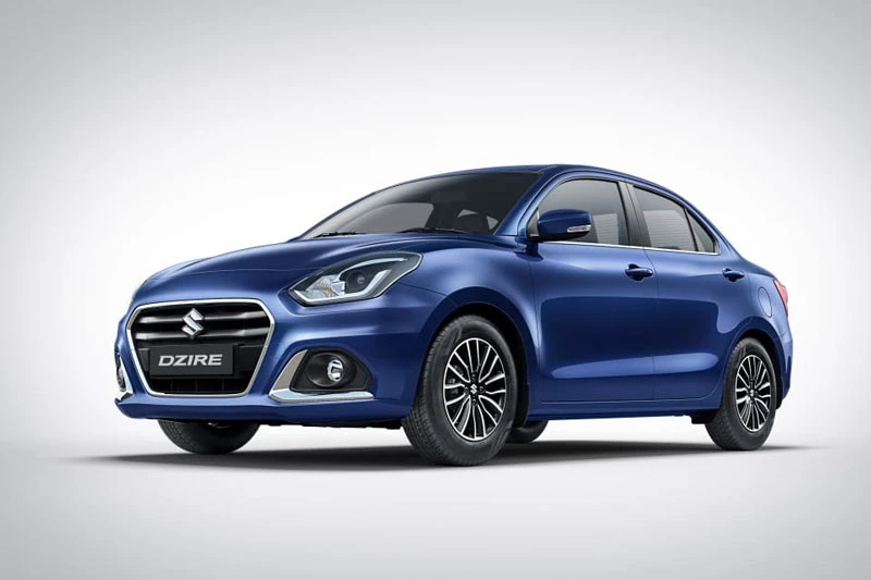 5. Suzuki Dzire (doanh số: 15.125 chiếc).