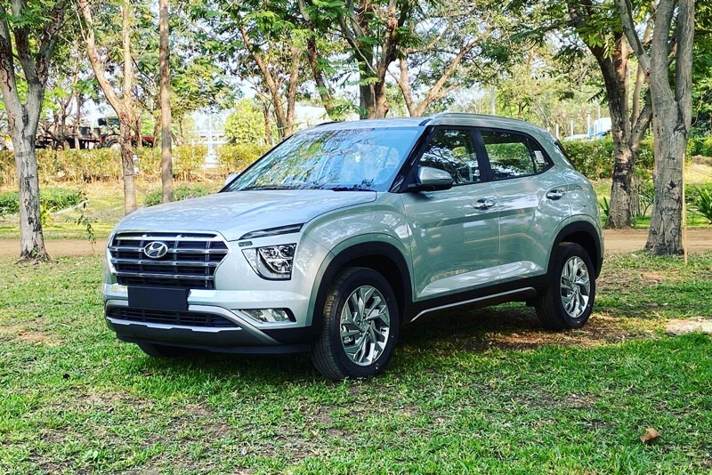 6. Hyundai Creta (doanh số: 12.284 chiếc).