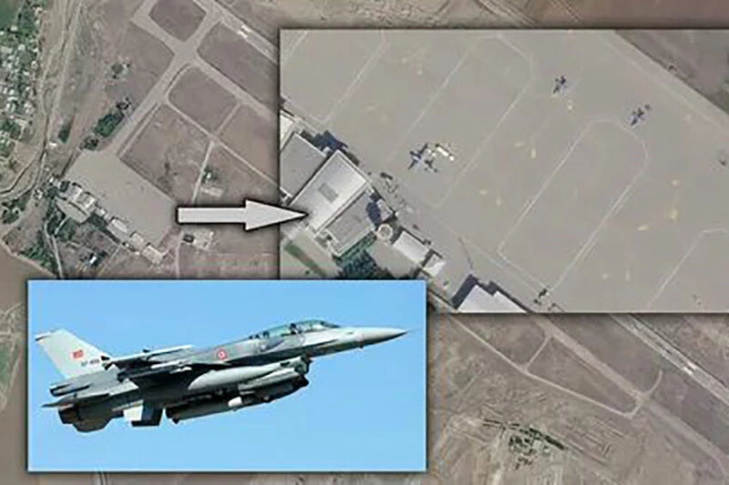 Các căn cứ không quân Thổ Nhĩ Kỳ ở Azerbaijan đều nằm trong bán kính hủy diệt của tên lửa Nga. Ảnh minh họa.