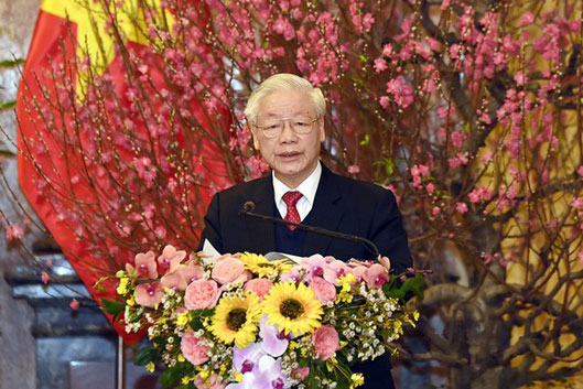 Lời chúc Tết của Tổng Bí thư, Chủ tịch nước Nguyễn Phú Trọng