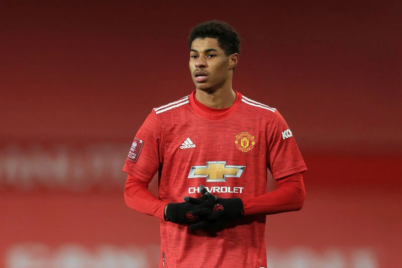 Tiền đạo: Marcus Rashford (Man Utd).