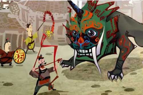 Lý giải cực thú vị của người Trung Quốc về đêm giao thừa: Hóa ra năm mới bắt nguồn từ một con quái thú!