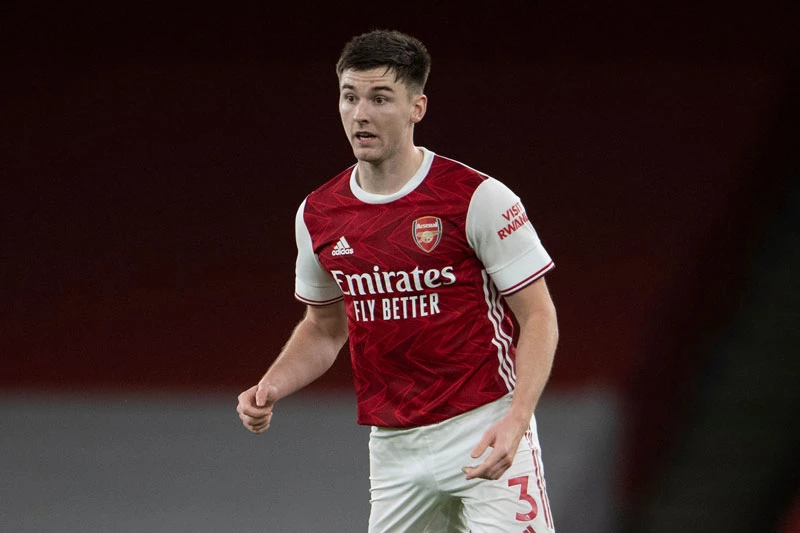 Hậu vệ trái: Kieran Tierney (Arsenal).