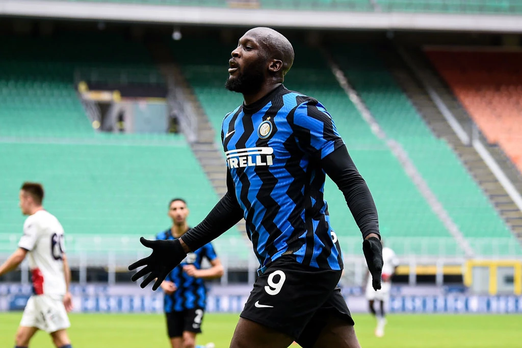 =9. Romelu Lukaku (Inter Milan, 14 bàn, 28 điểm).