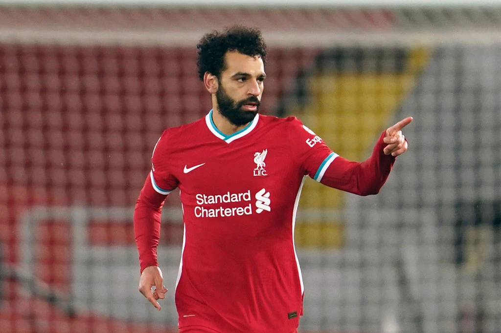 =2. Mohamed Salah (Liverpool, 17 bàn, 34 điểm).