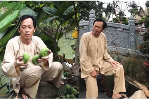 Hoài Linh khoe vườn nhà thờ Tổ, hài hước: "Có người vào trả cây này 8 tỷ nhưng tôi không bán"