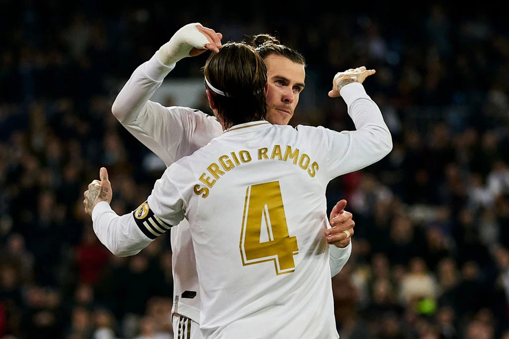 Ramos và Bale.
