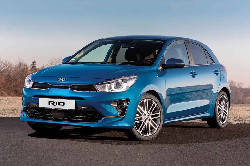 1. Kia Rio (doanh số: 7.763 chiếc).