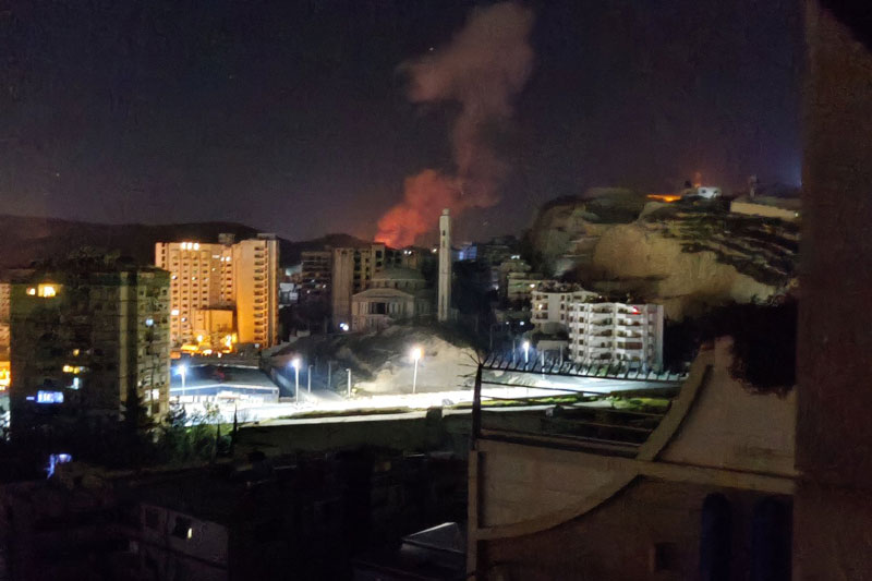 Chiến cơ Israel lại tấn công Syria