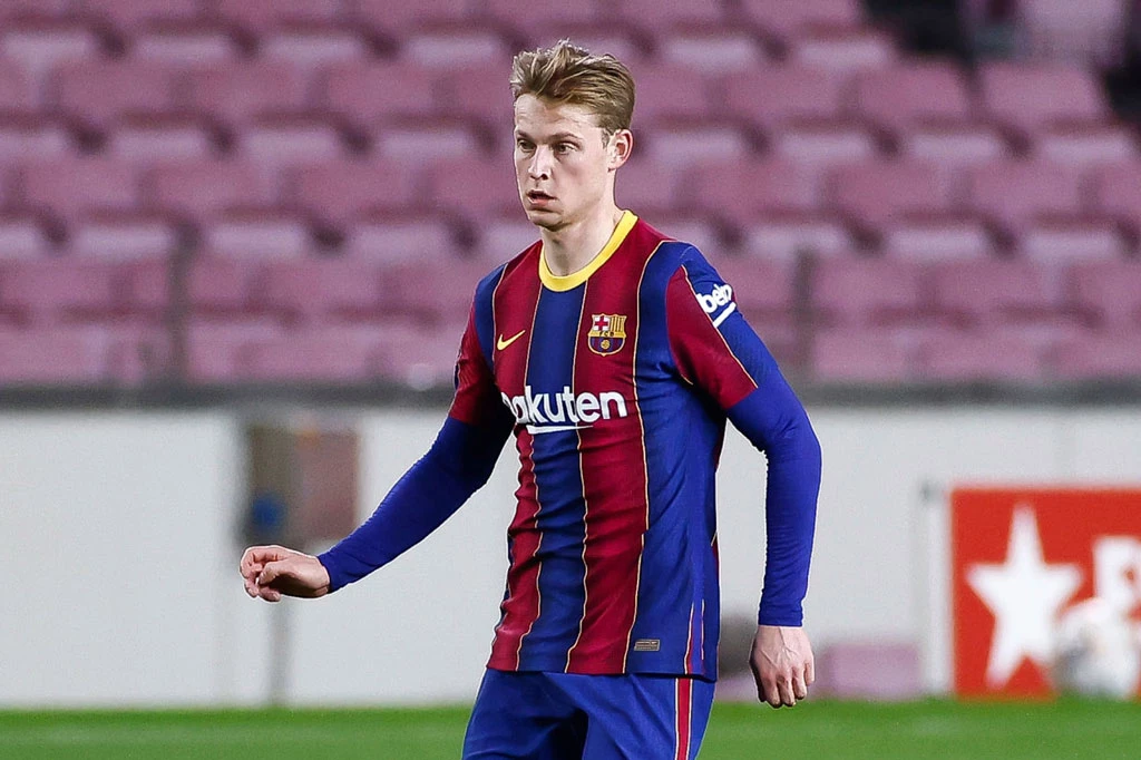 Tiền vệ: Frenkie de Jong (Barcelona).