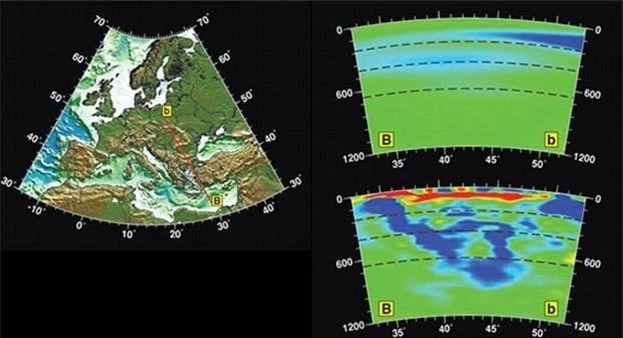 Bản đồ chính xác nhất về bên trong Trái đất
