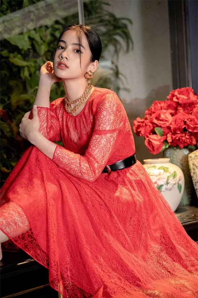 Cẩm Đan - thí sinh có gương mặt đẹp Hoa hậu Việt Nam 2020: Tuổi thơ khó khăn nên Tết cũng đơn giản - Ảnh 2.