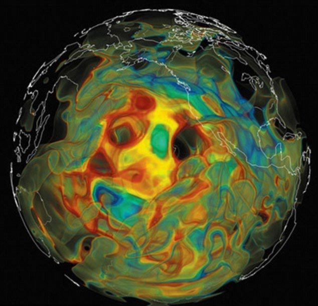 Bản đồ chính xác nhất về bên trong Trái Đất