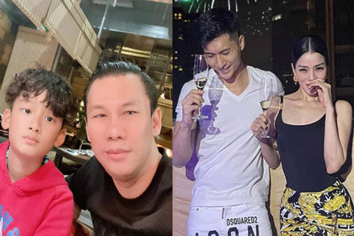 Lệ Quyên đón Tết bên tình mới, doanh nhân Đức Huy chia sẻ: 'Bo nói Tết năm nay chỉ thích ở nhà với ba thôi'