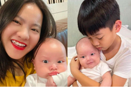 Bé Leon con trai Hồ Ngọc Hà thu hút sự chú ý với biểu cảm “Tết hết rồi”