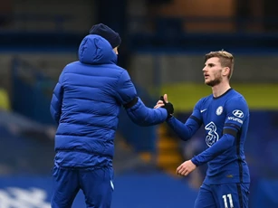 Werner tâng bốc HLV Tuchel sau khi 'giải hạn'