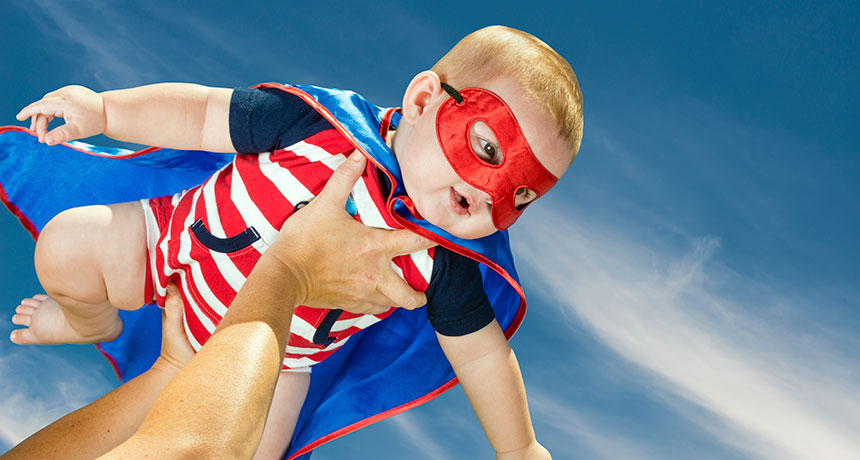 Những năng lực đặc biệt chỉ trẻ sơ sinh mới có