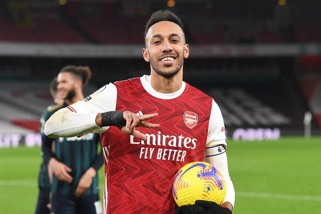 Tiền đạo: Pierre-Emerick Aubameyang (Arsenal).