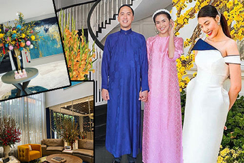 Khi con dâu nhà hào môn đón Tết: Bảo Thy - Hà Tăng sáng nhất khu nhà giàu, Lan Khuê khoe sân nhà 'khủng' như công viên