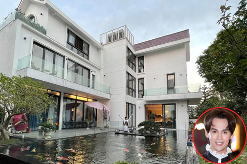 Biệt thự bề thế của ca sĩ Nguyễn Trần Trung Quân tại Hà Nội