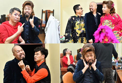 Loạt ảnh hiếm trong hậu trường ghi hình Táo quân 2021 lần đầu được công bố