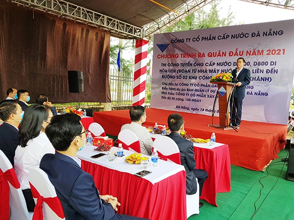 Chủ tịch UBND TP Đà Nẵng Lê Trung Chinh phát biểu chỉ đạo