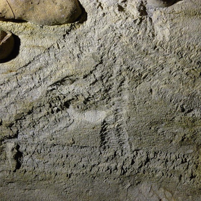 Phát hiện bút tích trẻ em thời tiền sử