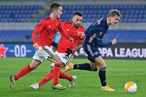 Điểm nhấn Benfica 1-1 Arsenal: Nhiều bài toán hóc búa cho Arteta