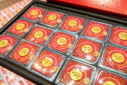 Doanh nghiệp kinh doanh vàng “ghìm giá” chờ Ngày vía Thần Tài?