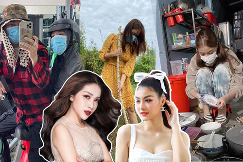 Sao Việt ở quê ăn Tết, bình dị khó nhận ra