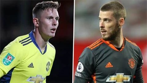 Henderson dù xuất sắc hơn nữa vẫn dự bị cho De Gea ở MU