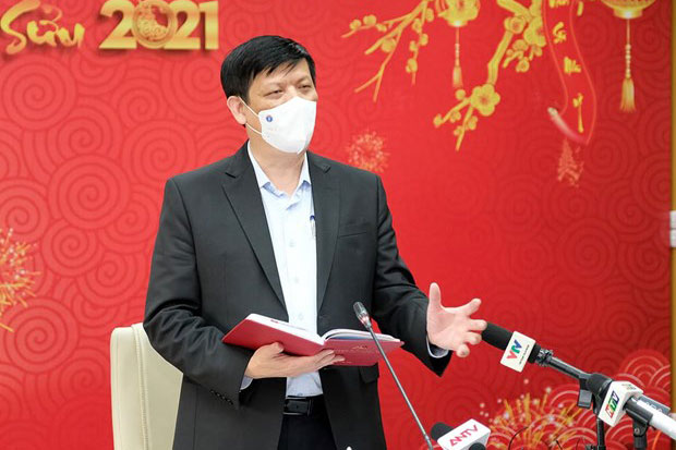 Bộ Y tế: Cố gắng có 60 triệu liều vắcxin phòng COVID-19 trong năm 2021