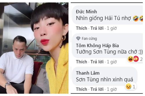 Đăng ảnh bên nhau ngày đầu năm mới, Tóc Tiên bị chê giống Hải Tú, Hoàng Touliver lại na ná Trần Vỹ Đình