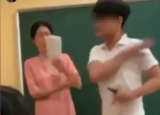 Sở Giáo dục và Đào tạo Hà Nội chính thức lên tiếng về clip “học sinh tát cô giáo” 