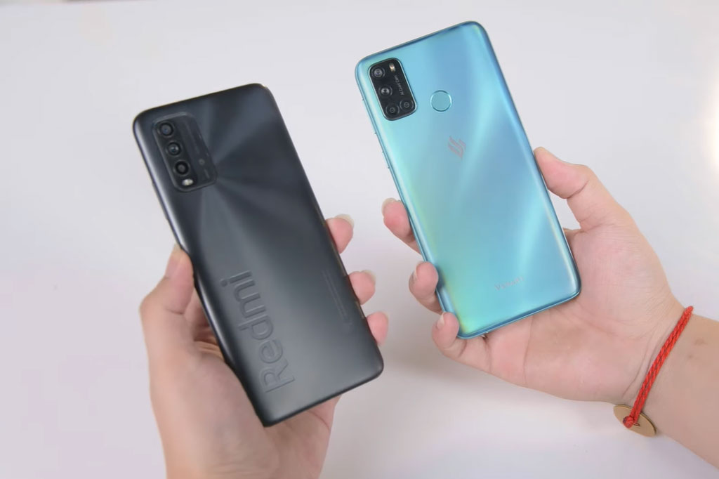 So sánh bộ đôi smartphone giá rẻ Vsmart Joy 4 và Xiaomi Redmi 9T