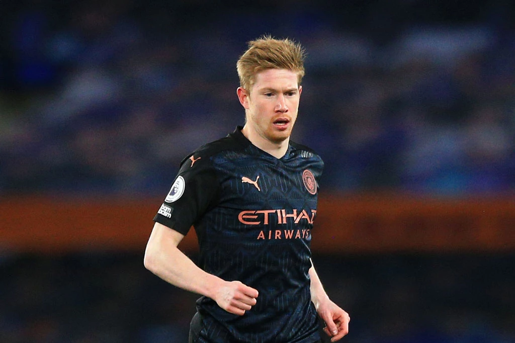 4. Kevin De Bruyne (Man City/ĐT Bỉ).